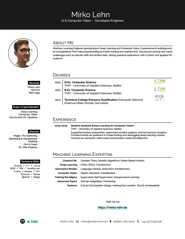 Download CV
